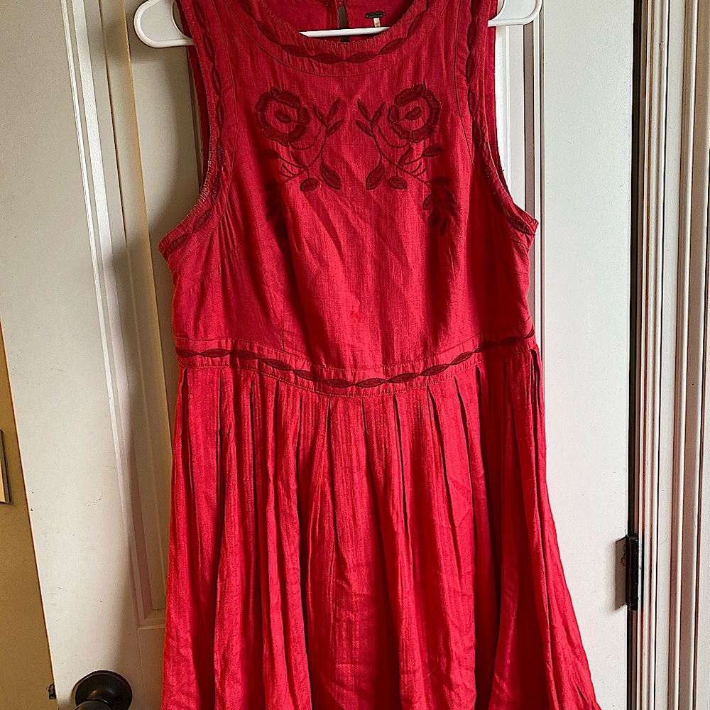 Free People Embroidered Dress